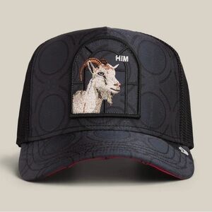 Goorin Brothers “HYMN” Trucker Hat. Mesh Snapback Black/ Red NWT